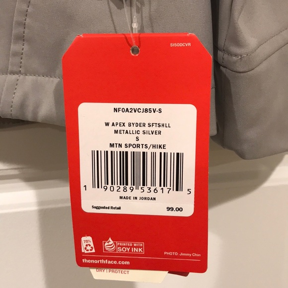 North face wind wall jacket NWT - Picture 4 of 7